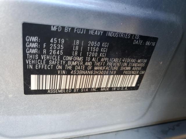 Photo 14 from auction – 2017 SUBARU LEGACY 2.5 with VIN 4S3BNAN63H3006169