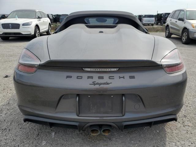 Photo 6 from auction – 2016 PORSCHE BOXSTER SP with VIN WP0CC2A80GS152413