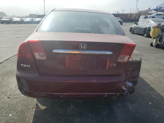 Photo 6 from auction – 2002 HONDA CIVIC LX with VIN 2HGES16562H598037