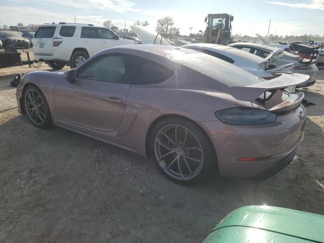 Photo 2 from auction – 2022 PORSCHE CAYMAN GT4 with VIN WP0AC2A8XNS275706
