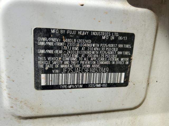 Photo 14 from auction – 2014 SUBARU FORESTER 2 with VIN JF2SJAEC9EH457849