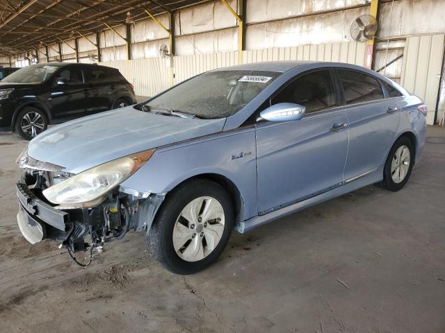 HYUNDAI SONATA HYB 2015 with VIN KMHEC4A46FA133706 - Photo from auction