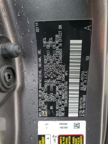 Photo 14 from auction – 2011 TOYOTA SIENNA LE with VIN 5TDKK3DC0BS128148