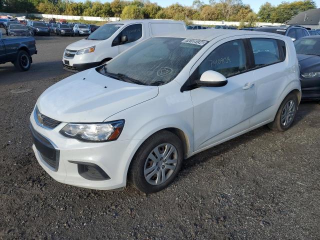 CHEVROLET SONIC 2019 with VIN 1G1JG6SBXK4107126 - Photo from auction