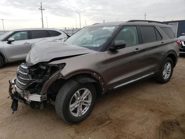 FORD EXPLORER X 2021 with VIN 1FMSK8DH3MGA38171 - Photo from auction