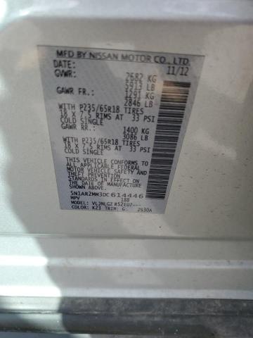 Photo 14 from auction – 2013 NISSAN PATHFINDER with VIN 5N1AR2MM3DC614446