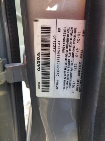 Photo 14 from auction – 2005 VOLVO S40 T5 with VIN YV1MS682652078440