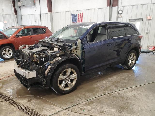 TOYOTA HIGHLANDER 2016 with VIN 5TDDKRFH9GS228485 - Photo from auction
