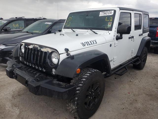 JEEP WRANGLER U 2014 with VIN 1C4BJWDG2EL284222 - Photo from auction