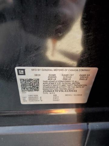 Photo 14 from auction – 2020 CHEVROLET EQUINOX LT with VIN 2GNAXTEV5L6130641