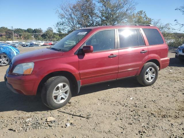 HONDA PILOT EX 2004 with VIN 2HKYF18464H531632 - Photo from auction