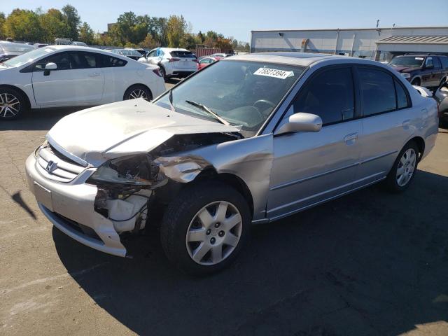 HONDA CIVIC EX 2002 with VIN 2HGES267X2H589199 - Photo from auction