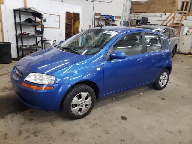 CHEVROLET AVEO BASE 2006 with VIN KL1TD66686B602648 - Photo from auction