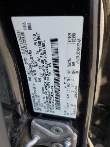 Photo 14 from auction – 2016 FORD ESCAPE SE with VIN 1FMCU9GX0GUA59041