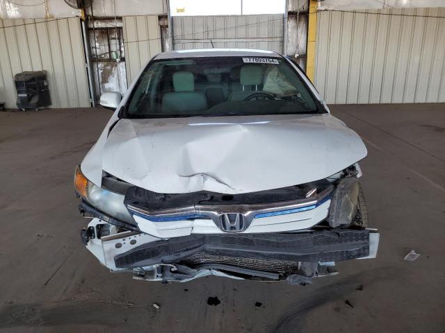 Photo 5 from auction – 2012 HONDA CIVIC HYBR with VIN JHMFB4F20CS002469
