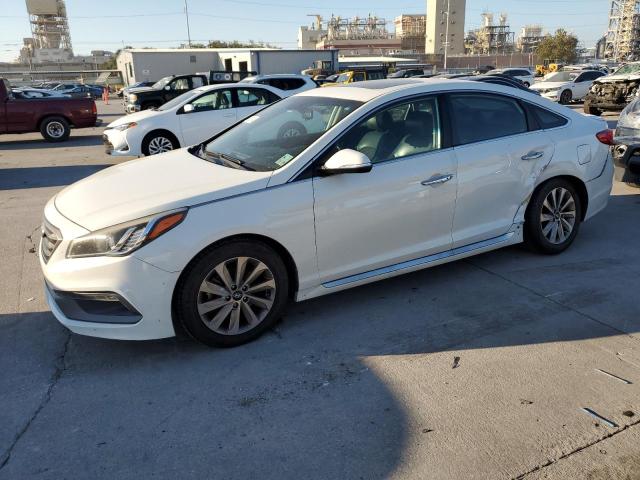 HYUNDAI SONATA SPO 2017 with VIN 5NPE34AF2HH445183 - Photo from auction