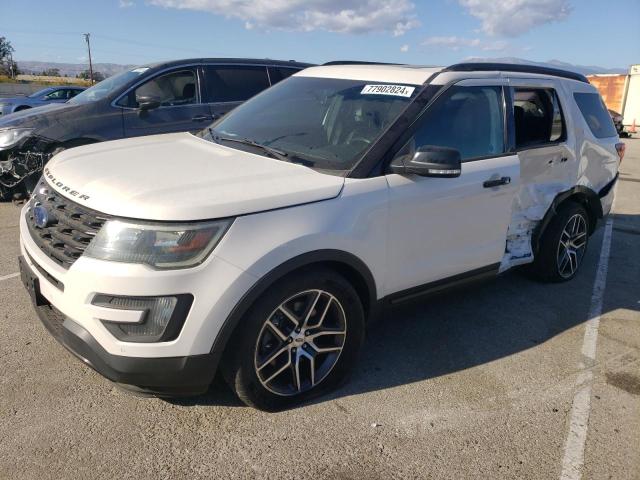 FORD EXPLORER S 2016 with VIN 1FM5K8GT4GGA62271 - Photo from auction
