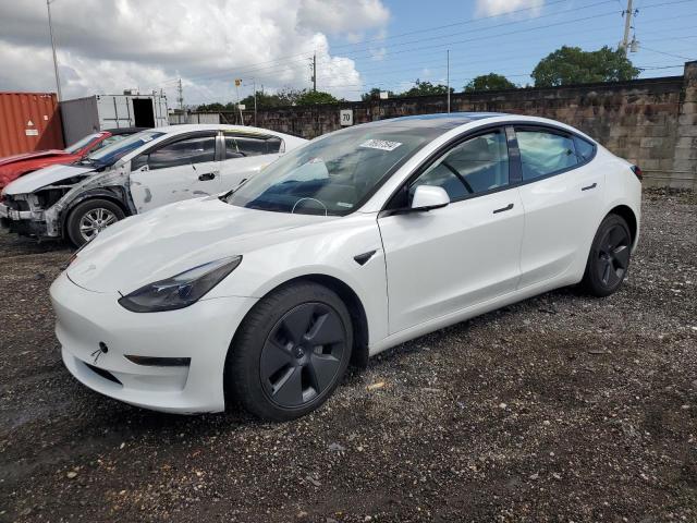 TESLA MODEL 3 2021 with VIN 5YJ3E1EA5MF092669 - Photo from auction