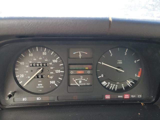 Photo 9 from auction – 1987 BMW 528 E AUTO with VIN WBADK8308H9709642