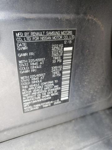 Photo 14 from auction – 2016 NISSAN ROGUE S with VIN KNMAT2MV9GP632459