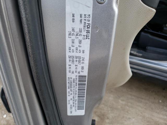 Photo 14 from auction – 2016 DODGE GRAND CARA with VIN 2C4RDGBG4GR116977