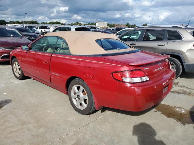 Photo 2 from auction – 2001 TOYOTA CAMRY SOLA with VIN 2T1FF28P01C439535