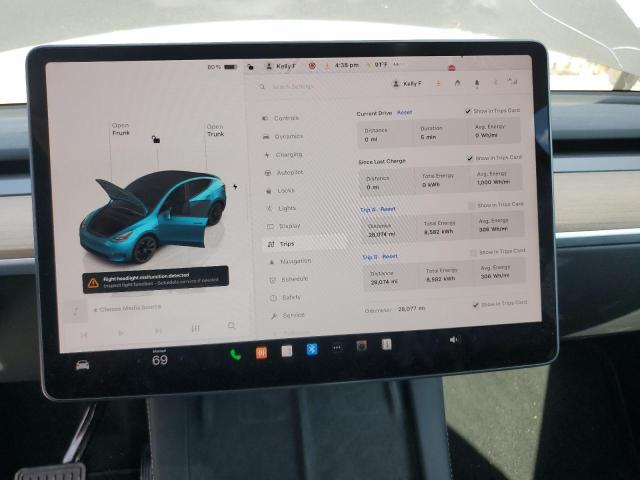 Photo 9 from auction – 2023 TESLA MODEL Y with VIN 7SAYGDEE6PA169185