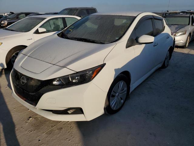NISSAN LEAF S 2023 with VIN 1N4AZ1BV7PC559262 - Photo from auction
