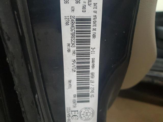 Photo 14 from auction – 2011 DODGE GRAND CARA with VIN 2D4RN4DG7BR652343