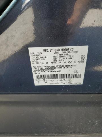 Photo 14 from auction – 2017 FORD EXPLORER X with VIN 1FM5K7D83HGB43175