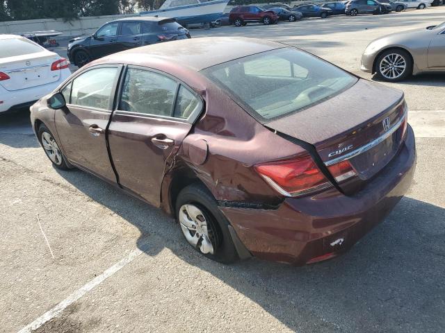 Photo 2 from auction – 2013 HONDA CIVIC LX with VIN 19XFB2F58DE207820