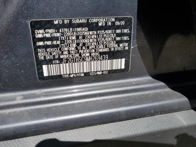 Photo 14 from auction – 2021 SUBARU CROSSTREK with VIN JF2GTHSC9MH269439