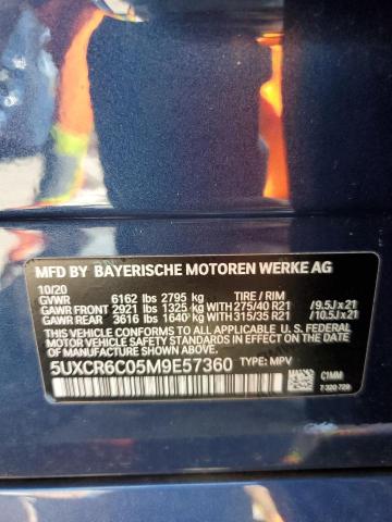 Photo 14 from auction – 2021 BMW X5 XDRIVE4 with VIN 5UXCR6C05M9E57360