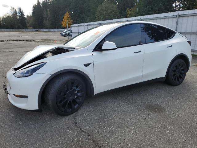 TESLA MODEL Y 2022 with VIN 7SAYGAEE0NF551470 - Photo from auction