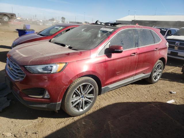 FORD EDGE TITAN 2019 with VIN 2FMPK4K97KBB32438 - Photo from auction