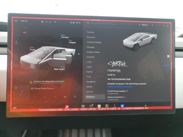 Photo 9 from auction – 2024 TESLA CYBERTRUCK with VIN 7G2CEHED0RA017009