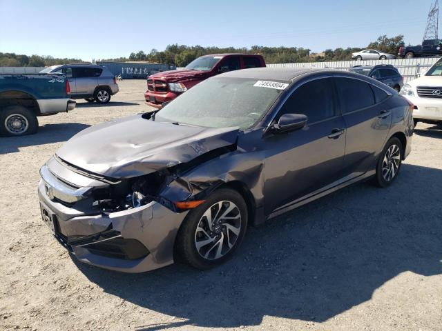 HONDA CIVIC EX 2018 with VIN 2HGFC2F75JH593483 - Photo from auction