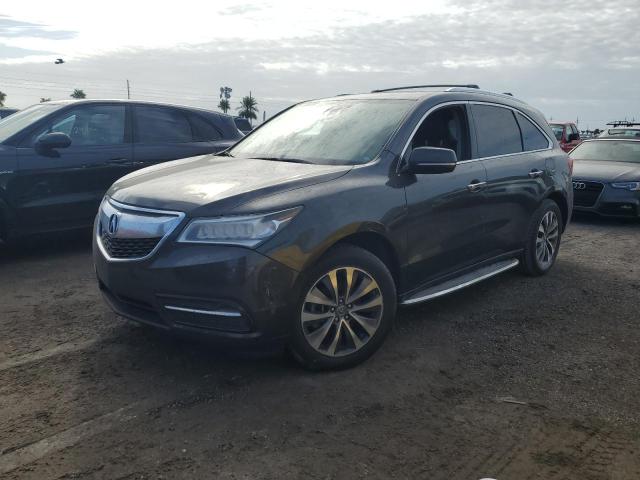 ACURA MDX TECHNO 2015 with VIN 5FRYD3H4XFB011192 - Photo from auction