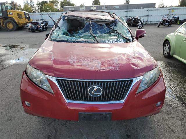 Photo 5 from auction – 2010 LEXUS RX 350 with VIN JTJBK1BA4A2412343