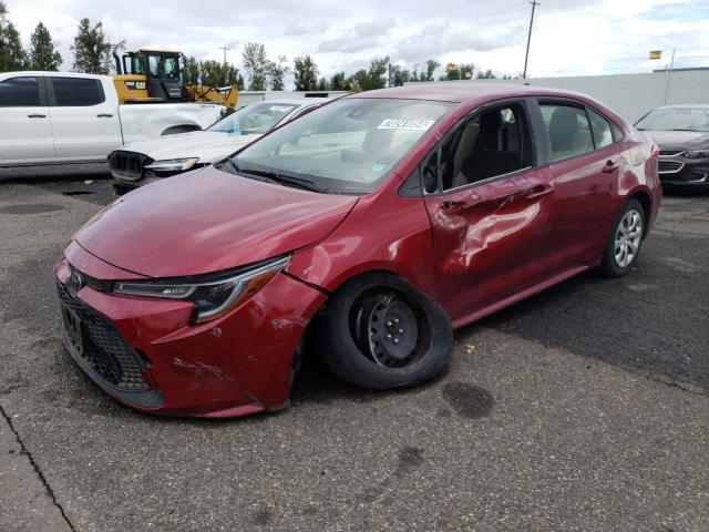 TOYOTA COROLLA LE 2022 with VIN JTDEPMAE7NJ199536 - Photo from auction