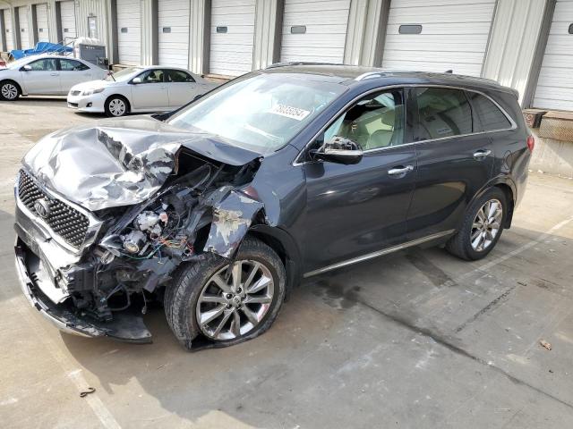 KIA SORENTO SX 2017 with VIN 5XYPK4A59HG309837 - Photo from auction