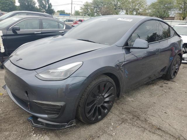 TESLA MODEL Y 2023 with VIN 7SAYGDEF4PF749482 - Photo from auction