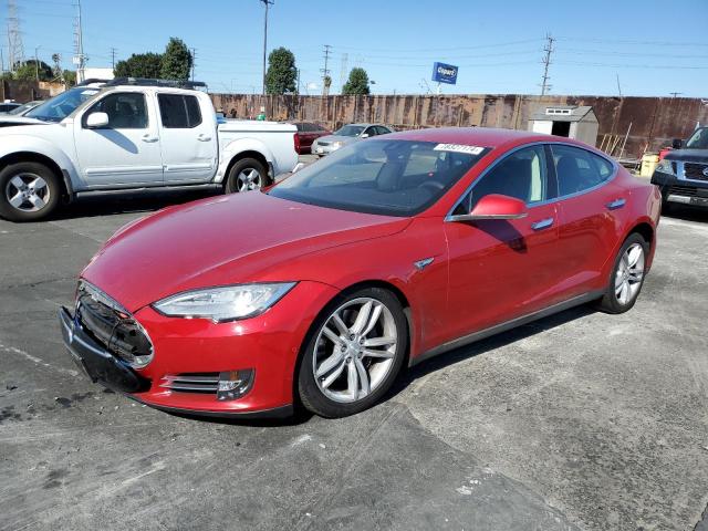 TESLA MODEL S 2014 with VIN 5YJSA1H17EFP60931 - Photo from auction