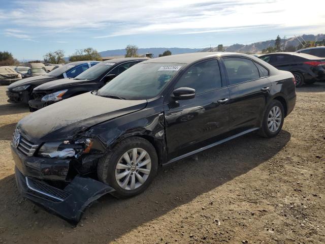 VOLKSWAGEN PASSAT S 2014 with VIN 1VWAP7A36EC002100 - Photo from auction