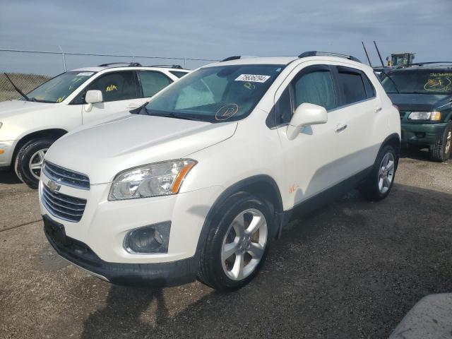 CHEVROLET TRAX LTZ 2015 with VIN KL7CJTSBXFB229130 - Photo from auction