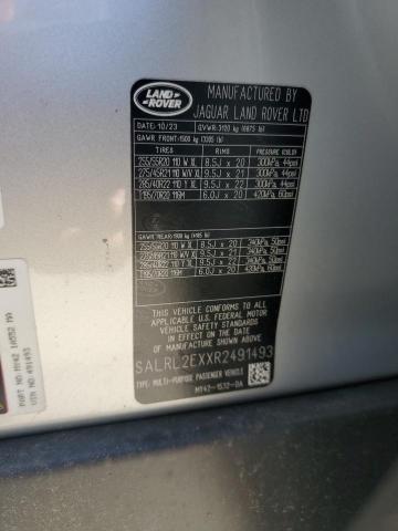 Photo 14 from auction – 2024 LAND ROVER DISCOVERY with VIN SALRL2EXXR2491493