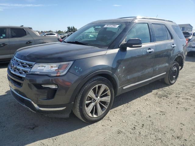 FORD EXPLORER L 2018 with VIN 1FM5K7F82JGA37822 - Photo from auction