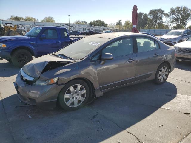 HONDA CIVIC LX 2010 with VIN 19XFA1F55AE014534 - Photo from auction