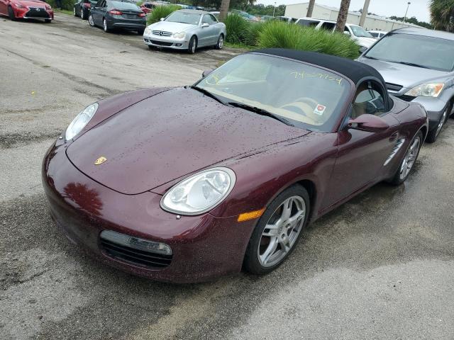 PORSCHE BOXSTER 2006 with VIN WP0CA29816U710072 - Photo from auction