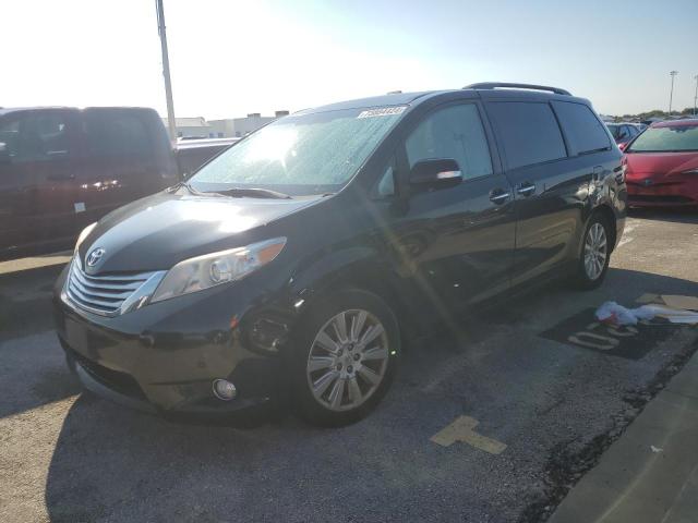 TOYOTA SIENNA XLE 2013 with VIN 5TDDK3DC5DS071330 - Photo from auction